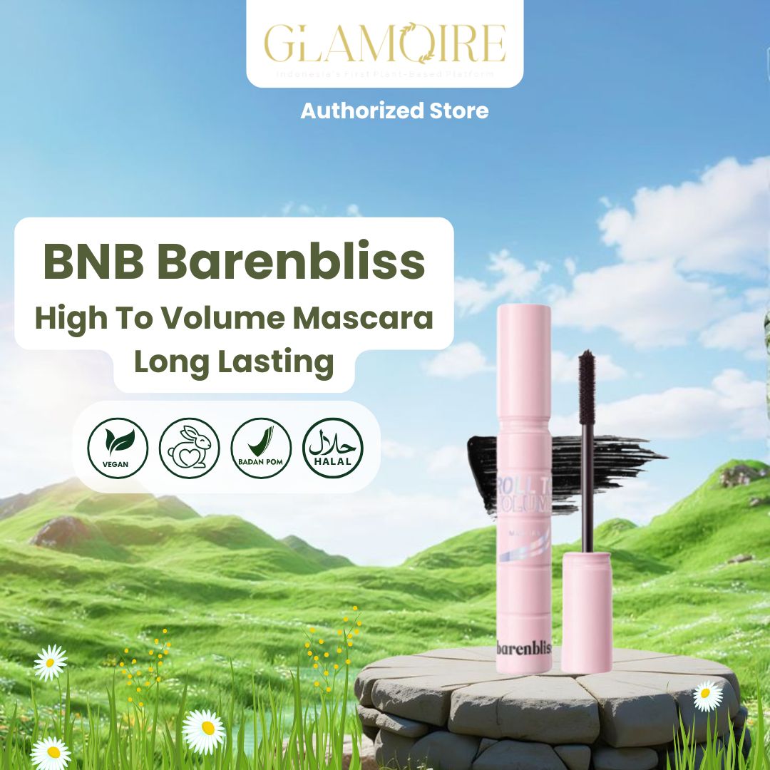 BNB barenbliss High To Volume Mascara Long Lasting Waterproof Smudgeproof Maskara dengan Vitamin E 24 Jam